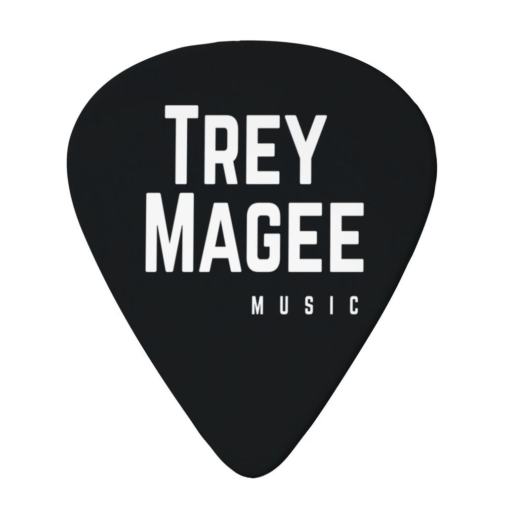 Trey Magee Music Guitar Picks 6 - Black/White