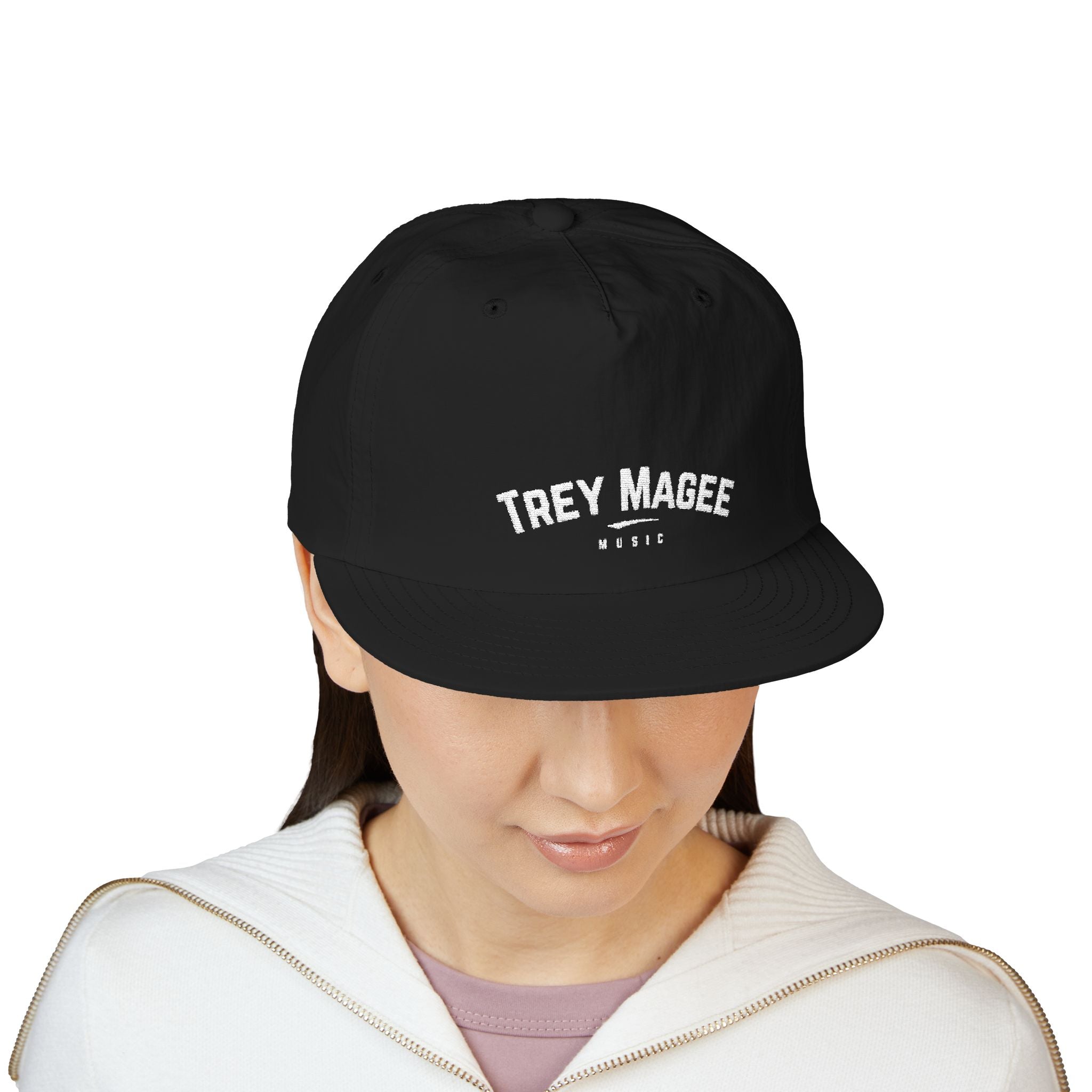 Trey Magee - Surf Cap White Logo