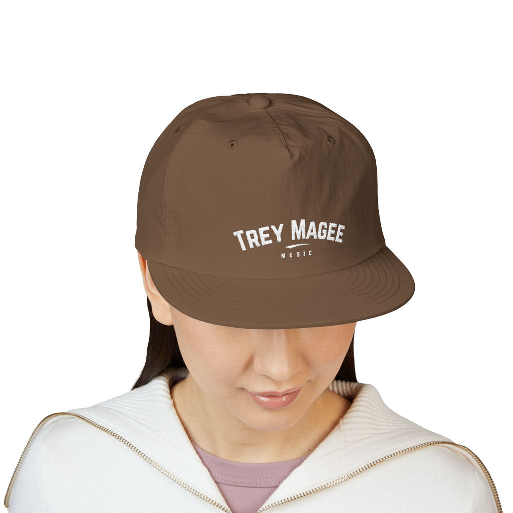 Trey Magee - Surf Cap White Logo