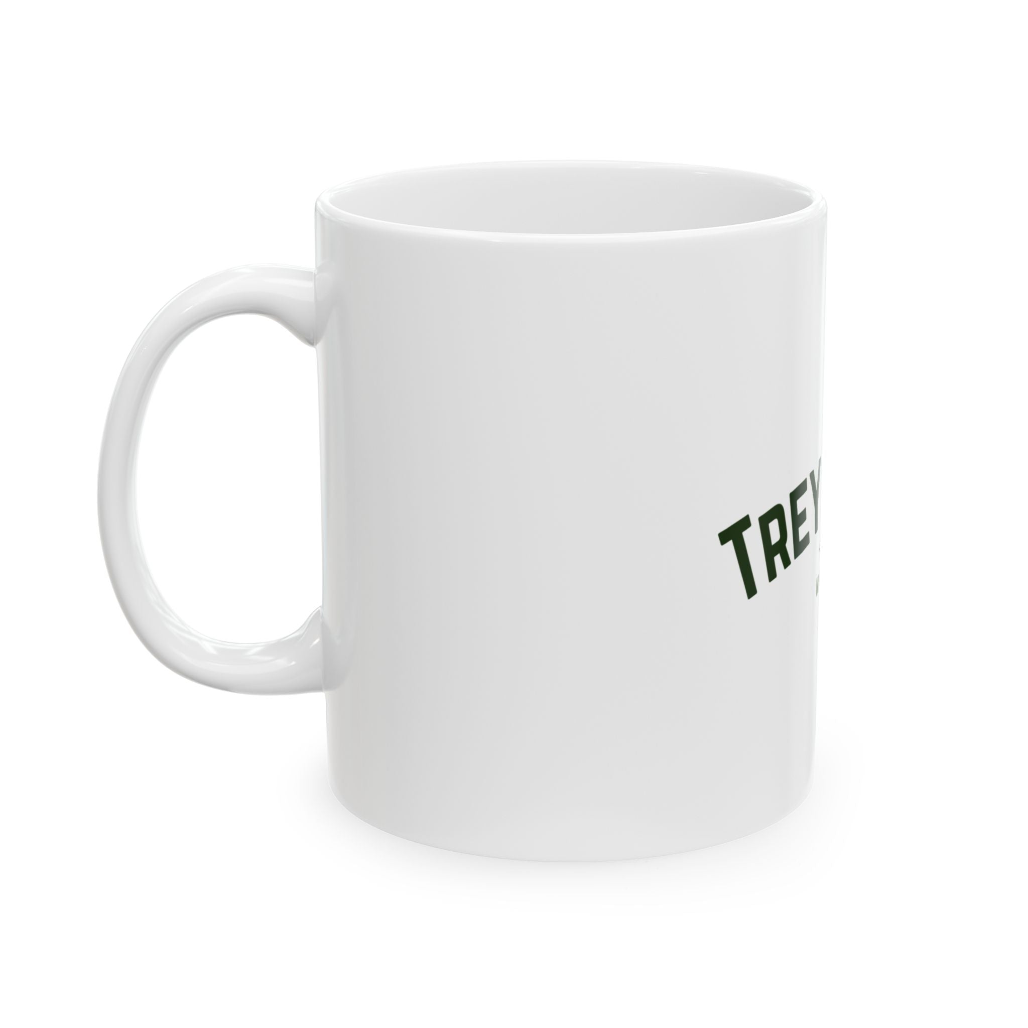 Trey Magee Music Ceramic Mug — Musician Logo Coffee Cup (11oz & 15oz)