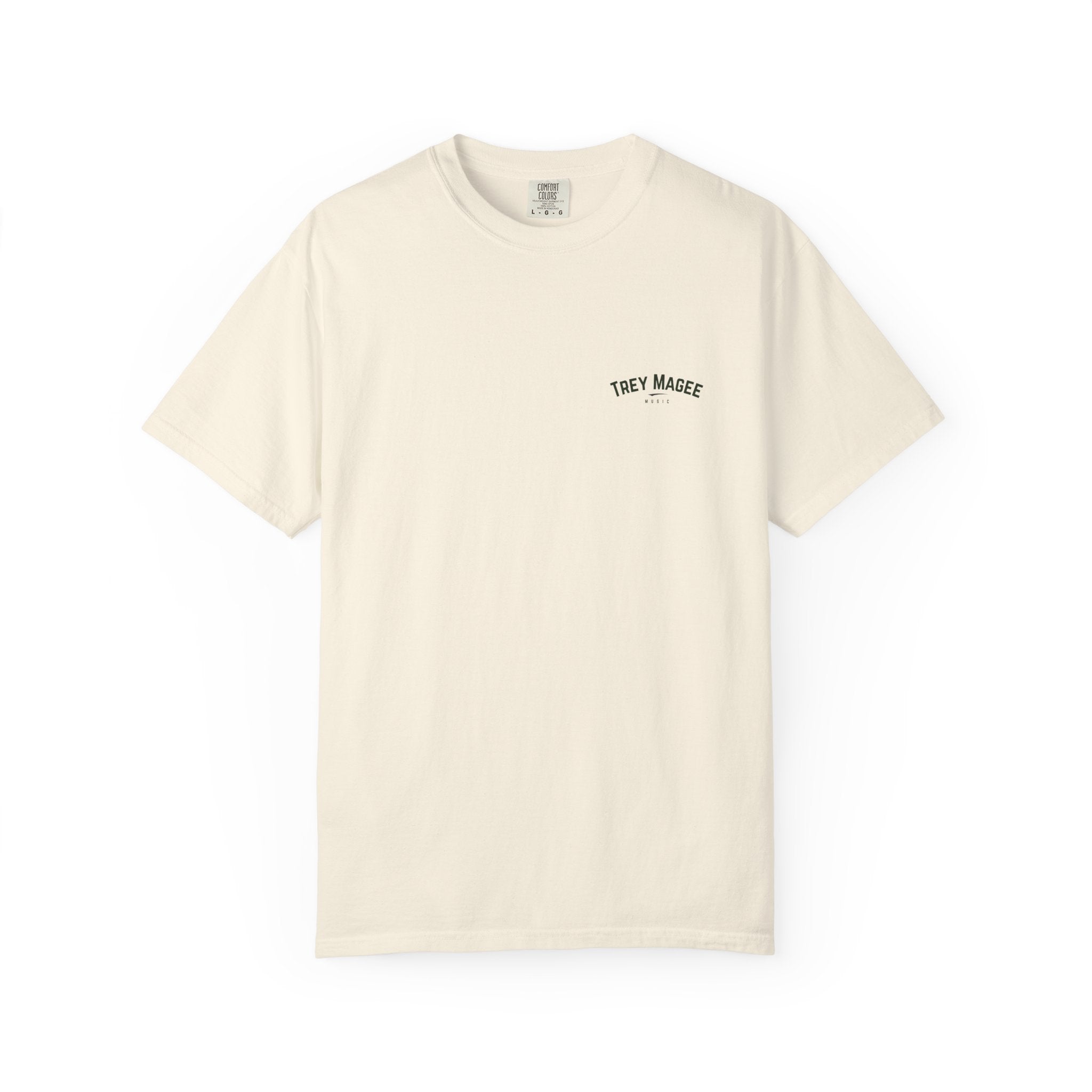 Trey Magee Music Chest Logo T-Shirt | Minimal Text Tee