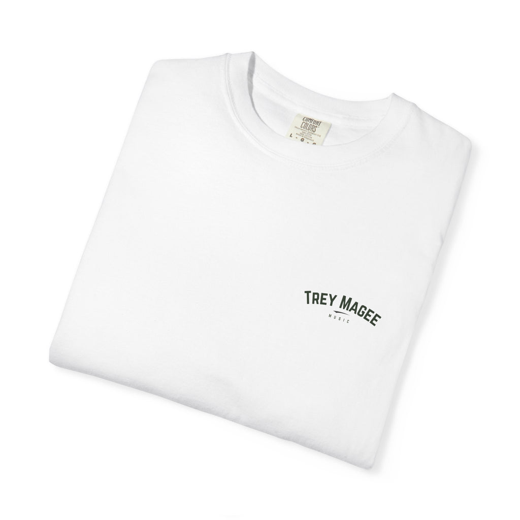Trey Magee Music Chest Logo T-Shirt | Minimal Text Tee