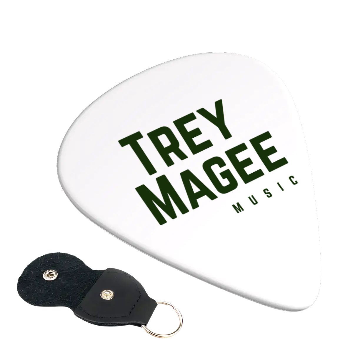 Trey Magee Music Guitar Picks 6 pcs - White/Green